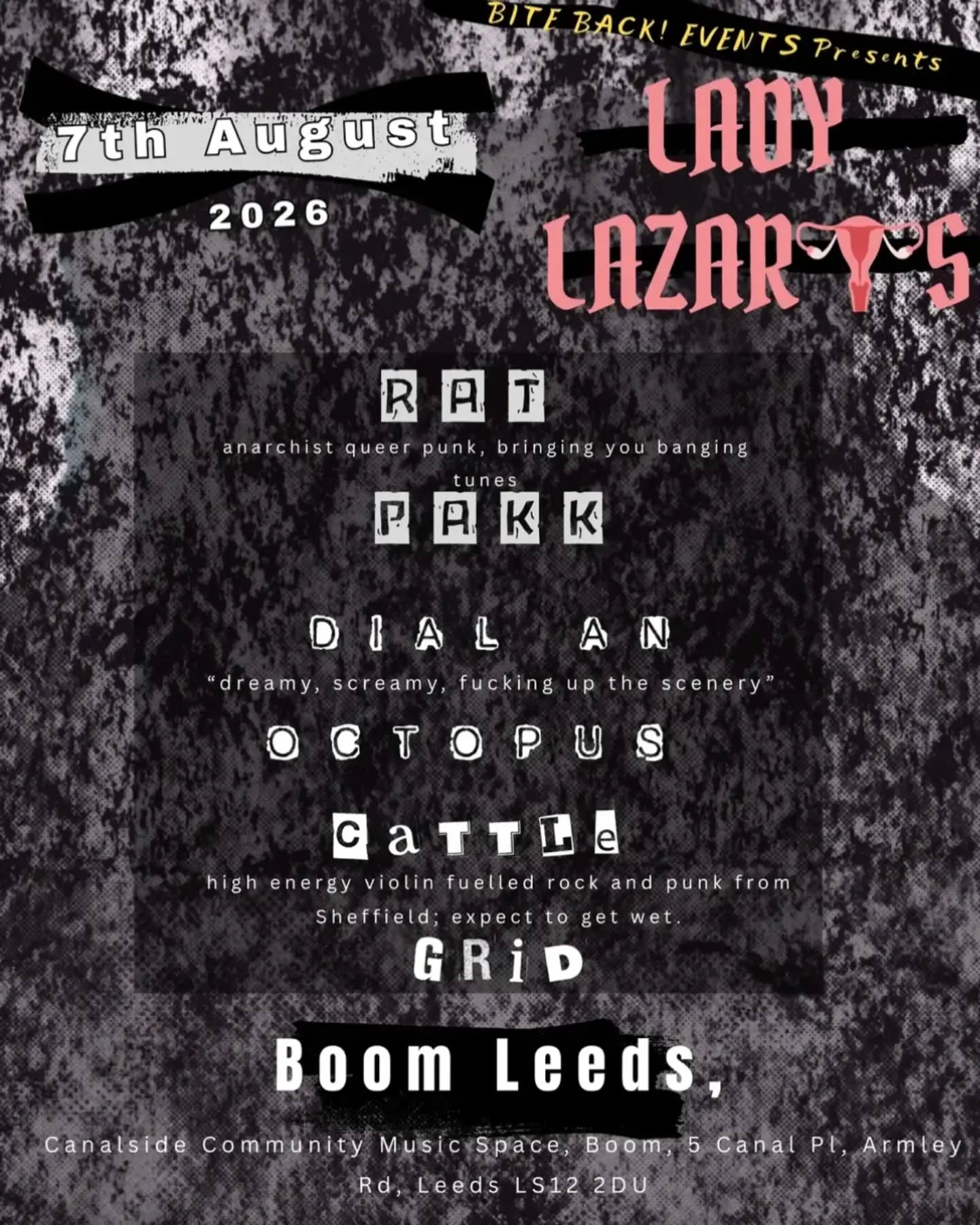 Lady Lazarus / Rat Pakk / Dial an Octopus / Cattle Grid