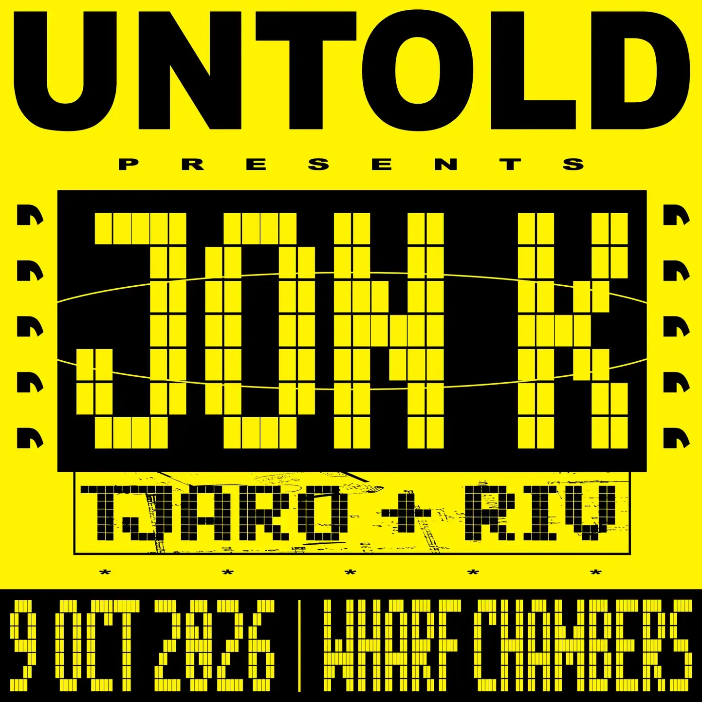untold presents: Jon K // Tjaro + Riv