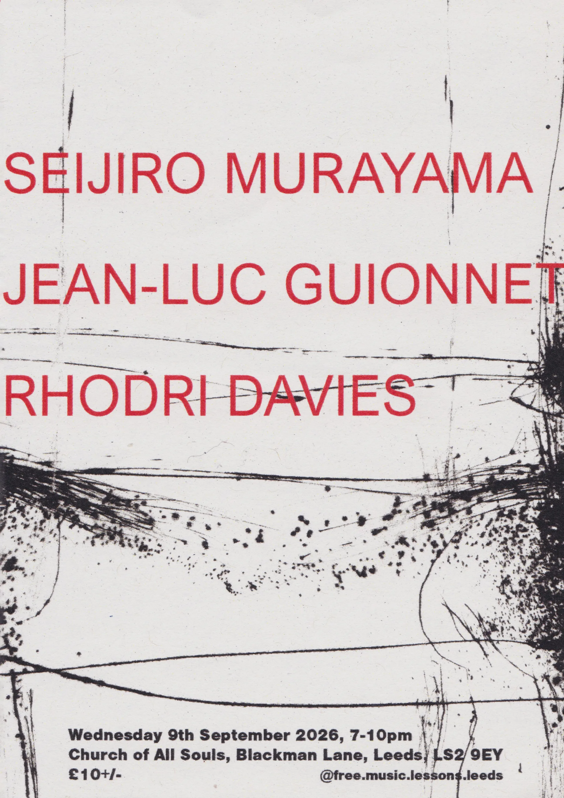 Jean-Luc Guionnet & Seijiro Murayama, Jean-Luc Guionnet (solo), Rhodri Davies