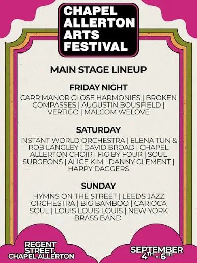 Chapel Allerton Arts Festival Main Stage