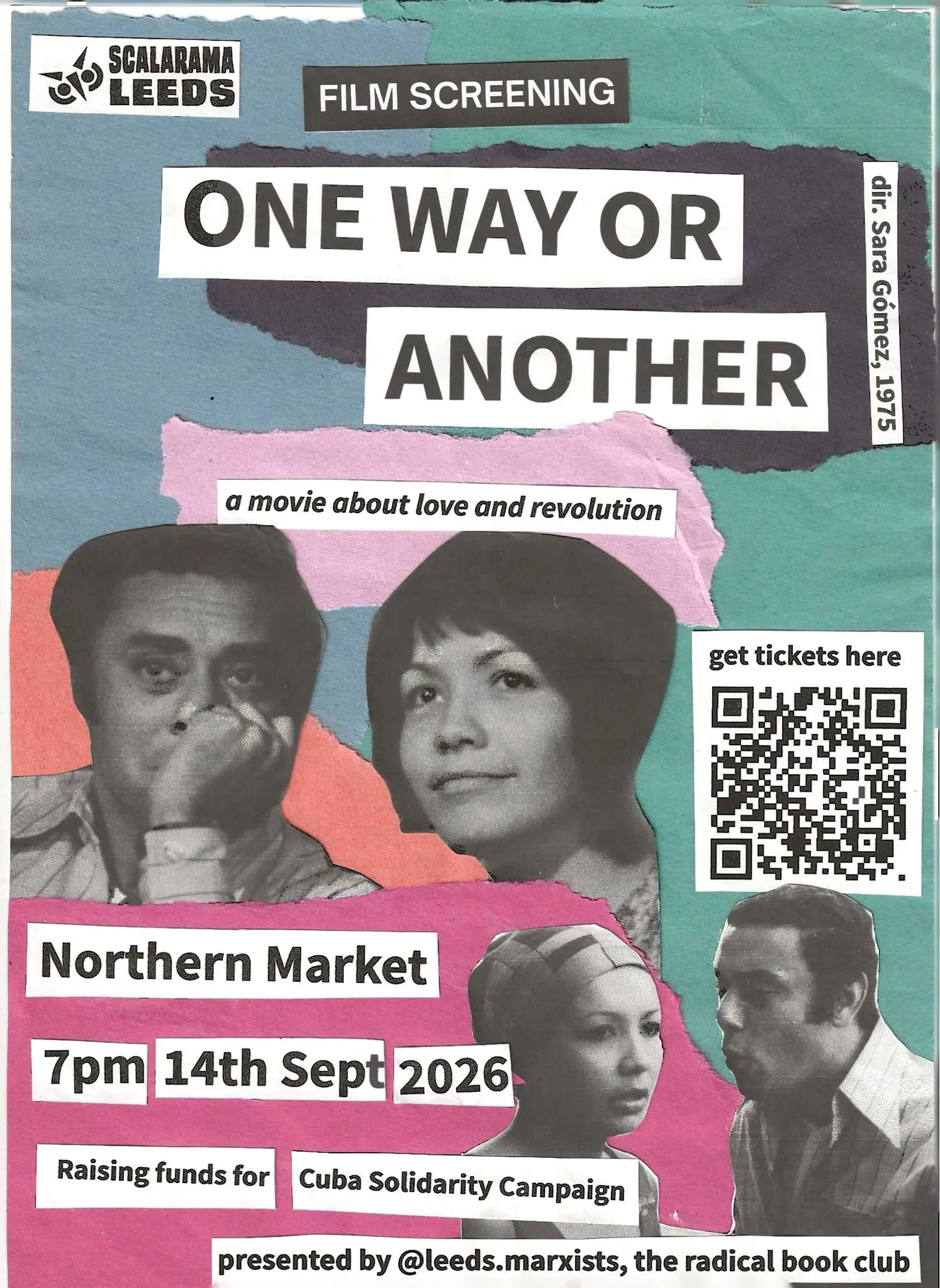 Poster for LGAM presents: One Way or Another (De cierta manera, 1975)
