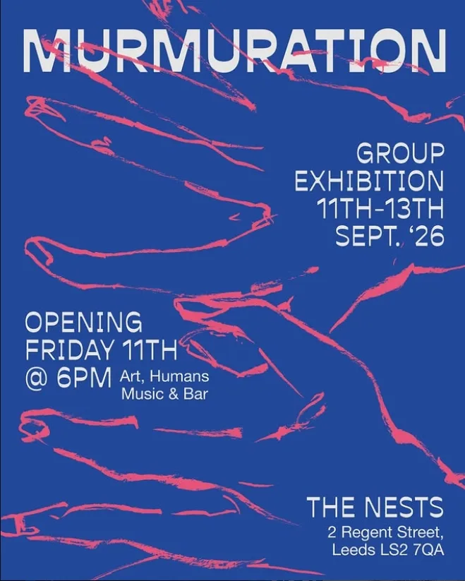 Poster for Murmuration at The Nests, Leeds