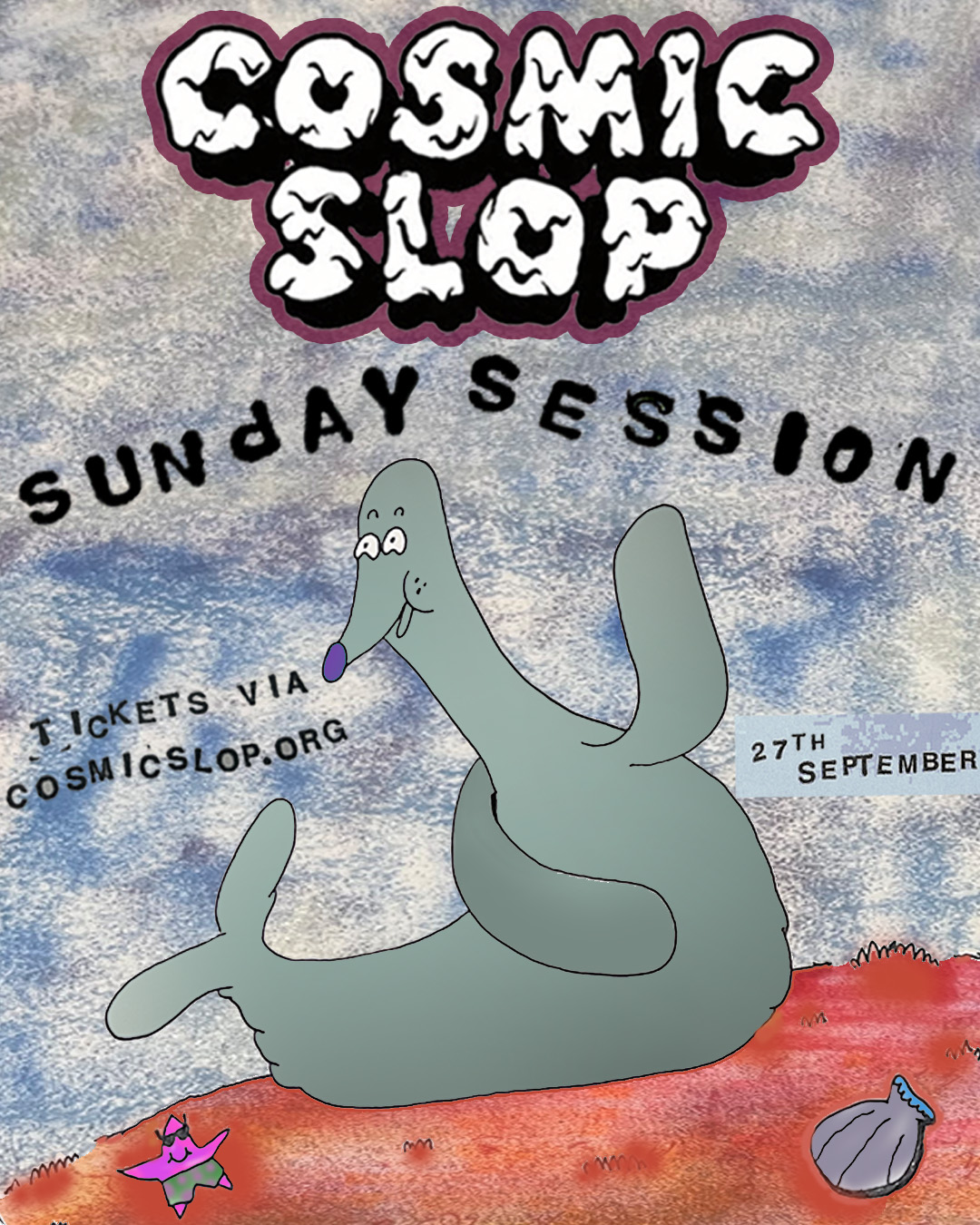Poster for SUNDAY SESSION at Hope House, Leeds