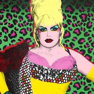 Poster for GLAMOUR P*SSY at The Old Woollen, Leeds