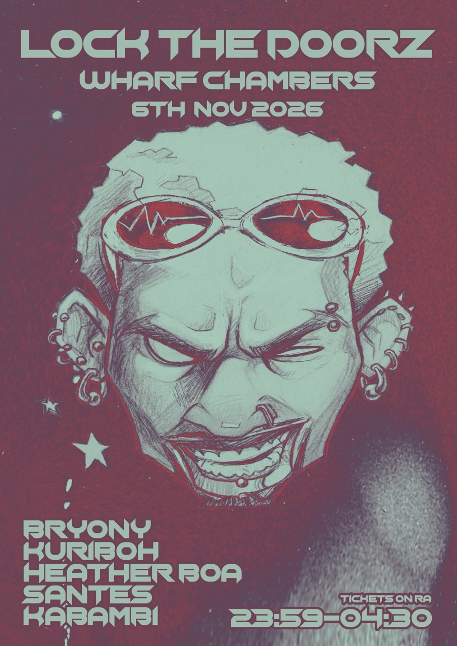 Poster for Lock the Doorz: WINTER PARTY at Wharf Chambers, Leeds