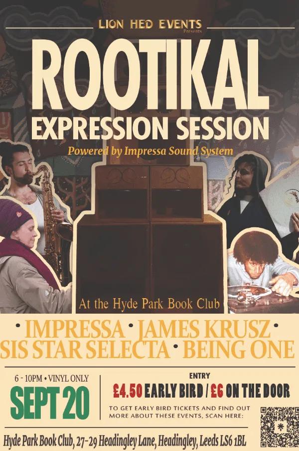 Poster for Rootikal Expression Session