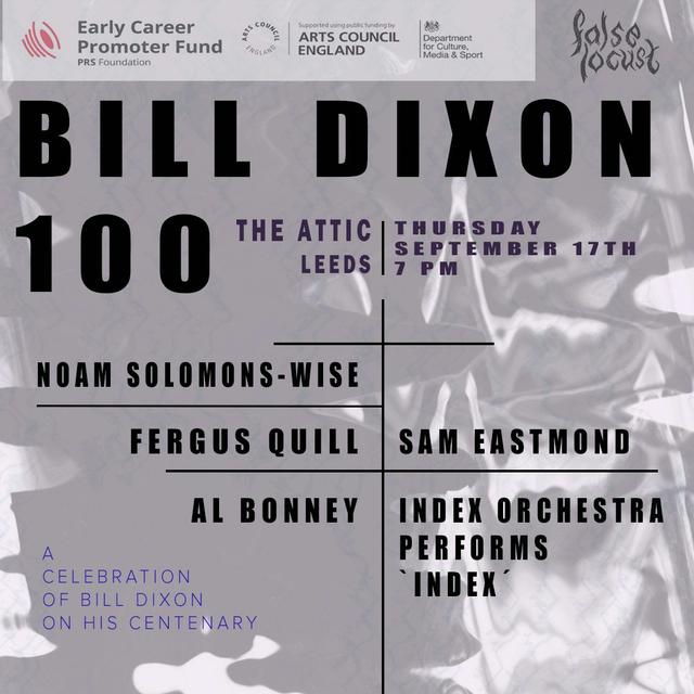 Poster for Bill Dixon 100
