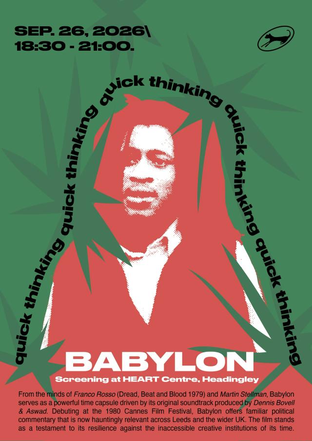 Poster for Babylon (1980) Screening